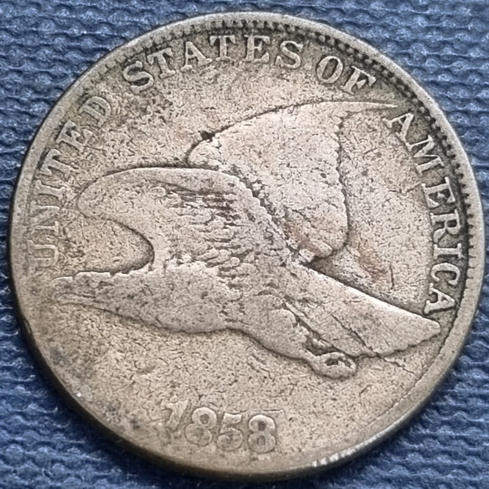 1858 Flying Eagle Cent 1c Better Grade #99257