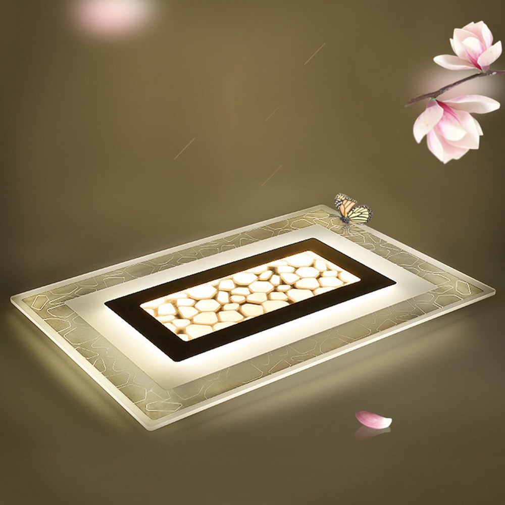 Modern Acrylic Flush Mount LED Ceiling Light Kitchen Bedroom Down Lighting Lamp