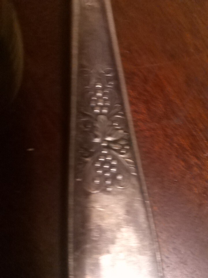 wm rogers silverplate Pie Server And Fork