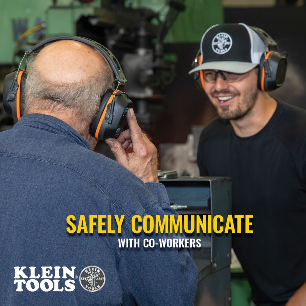 Klein Tools AESEM1S Situational Awareness Bluetooth® Earmuffs