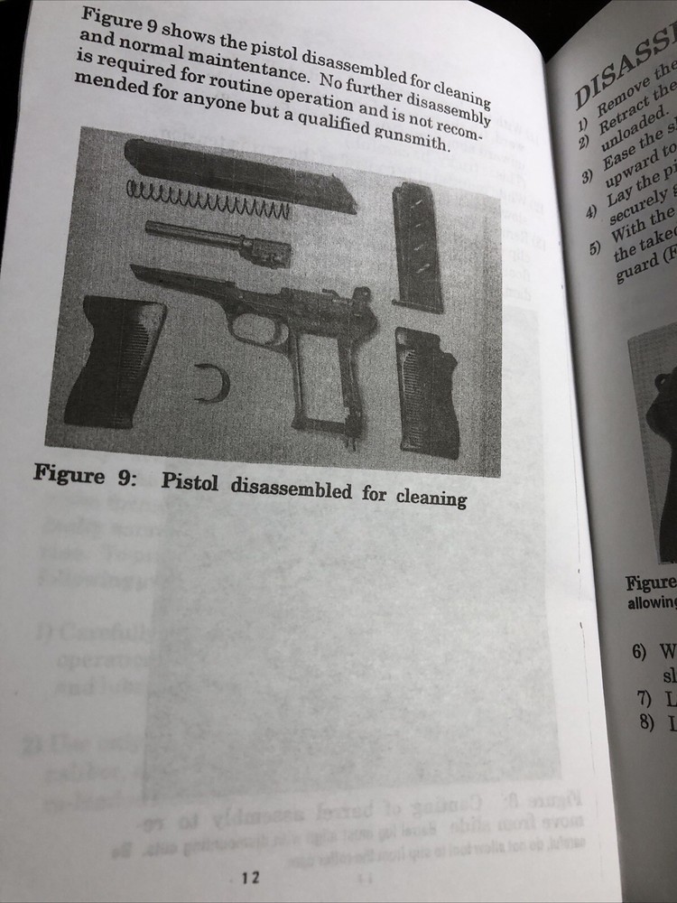 CZ 52 Pistol Manual