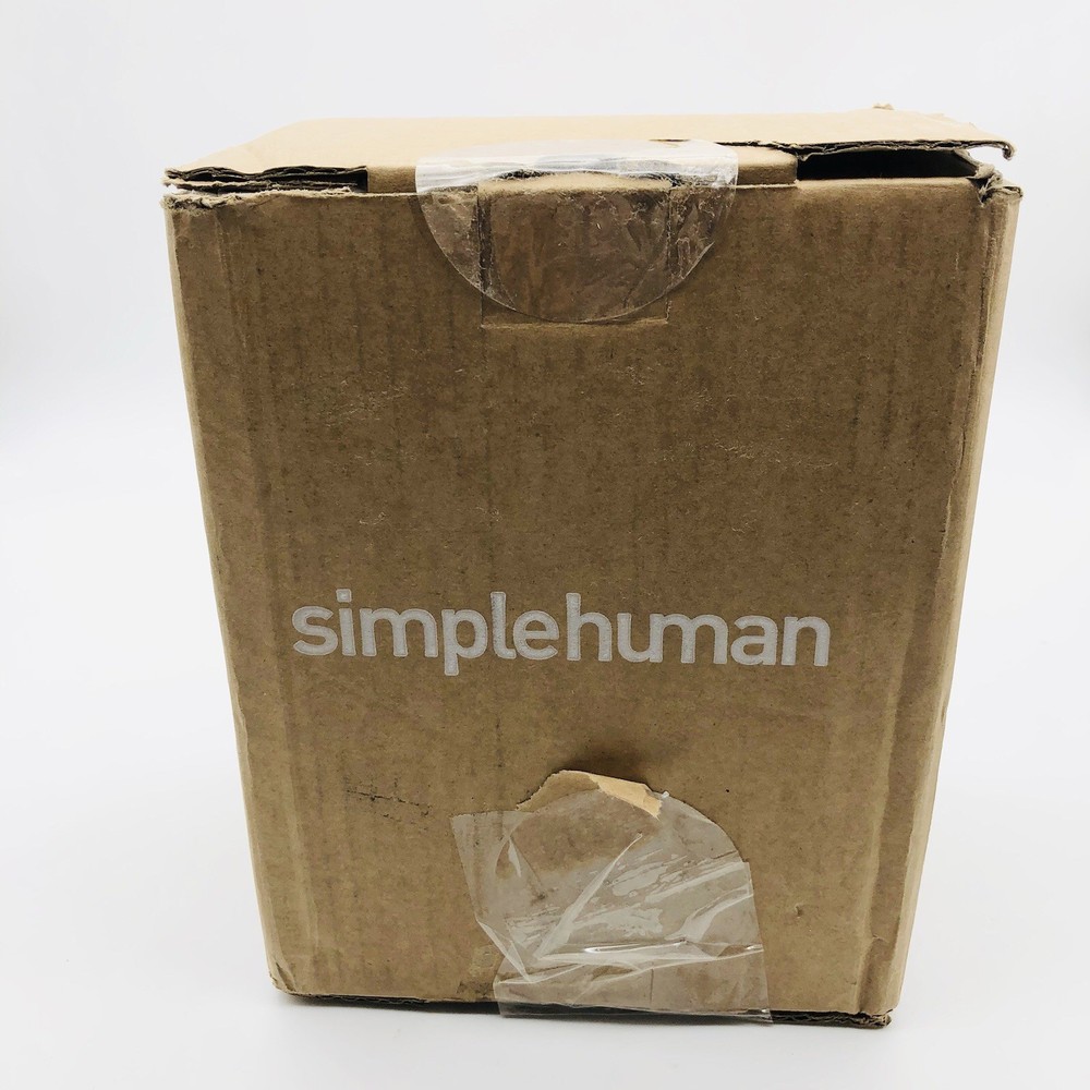 simplehuman Code D 100 Count, Dispenser Pack Custom Fit Liners, Drawstring Trash