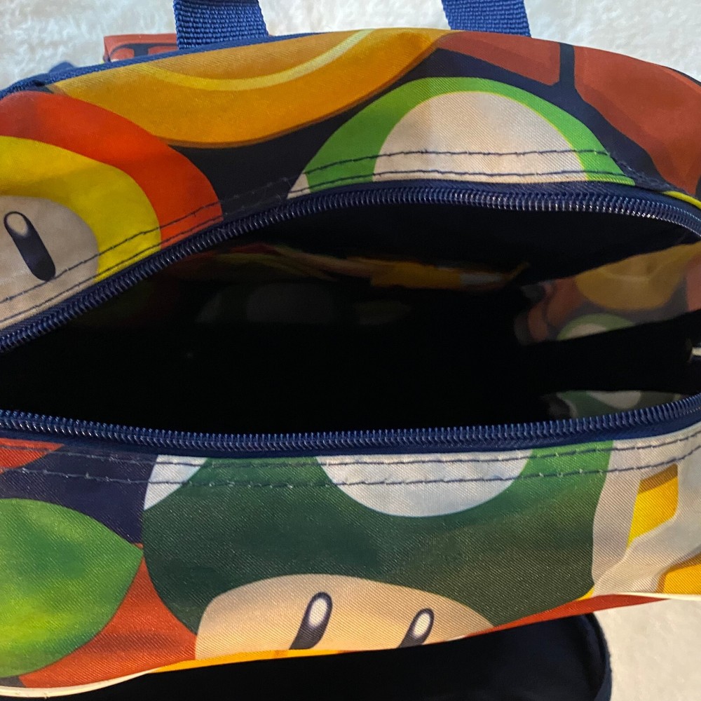 Nintendo Super Mario Backpack Large Mario on Front with Computer Compartment