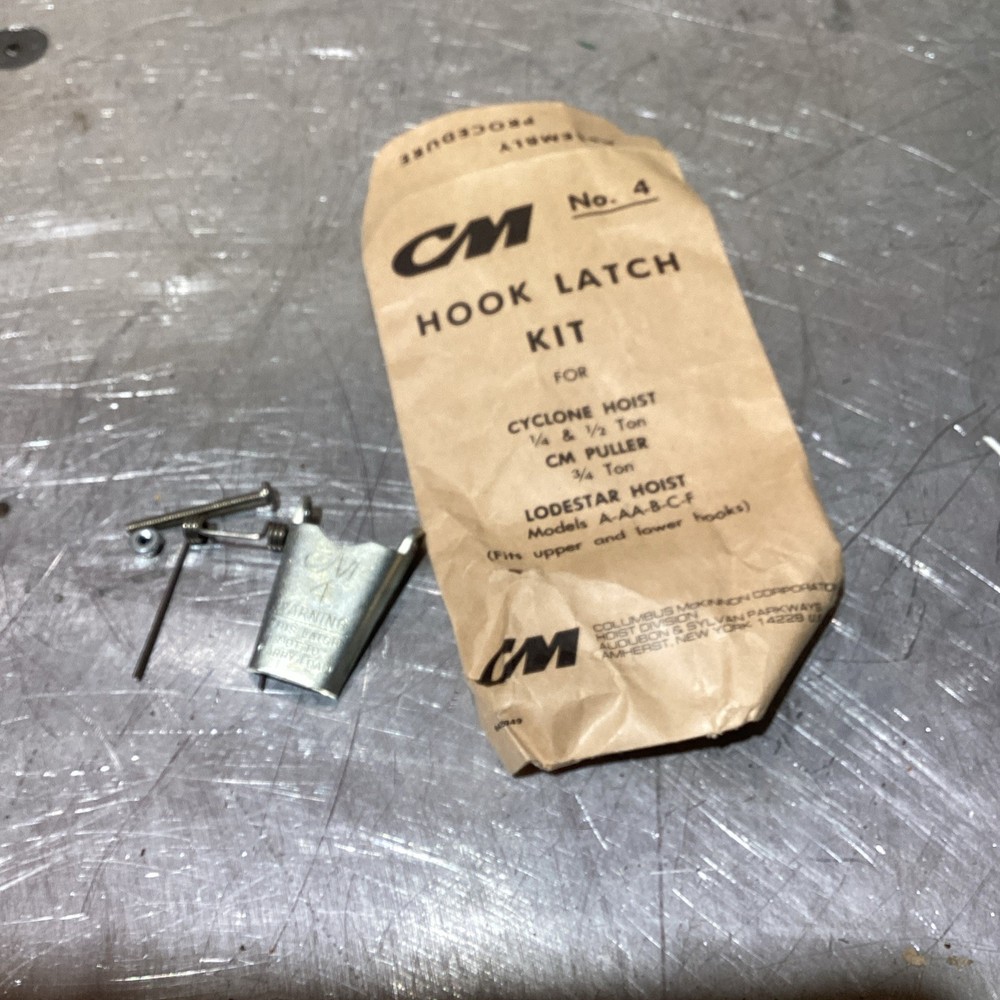 CM Hook Latch Kit NO. 4  NOS