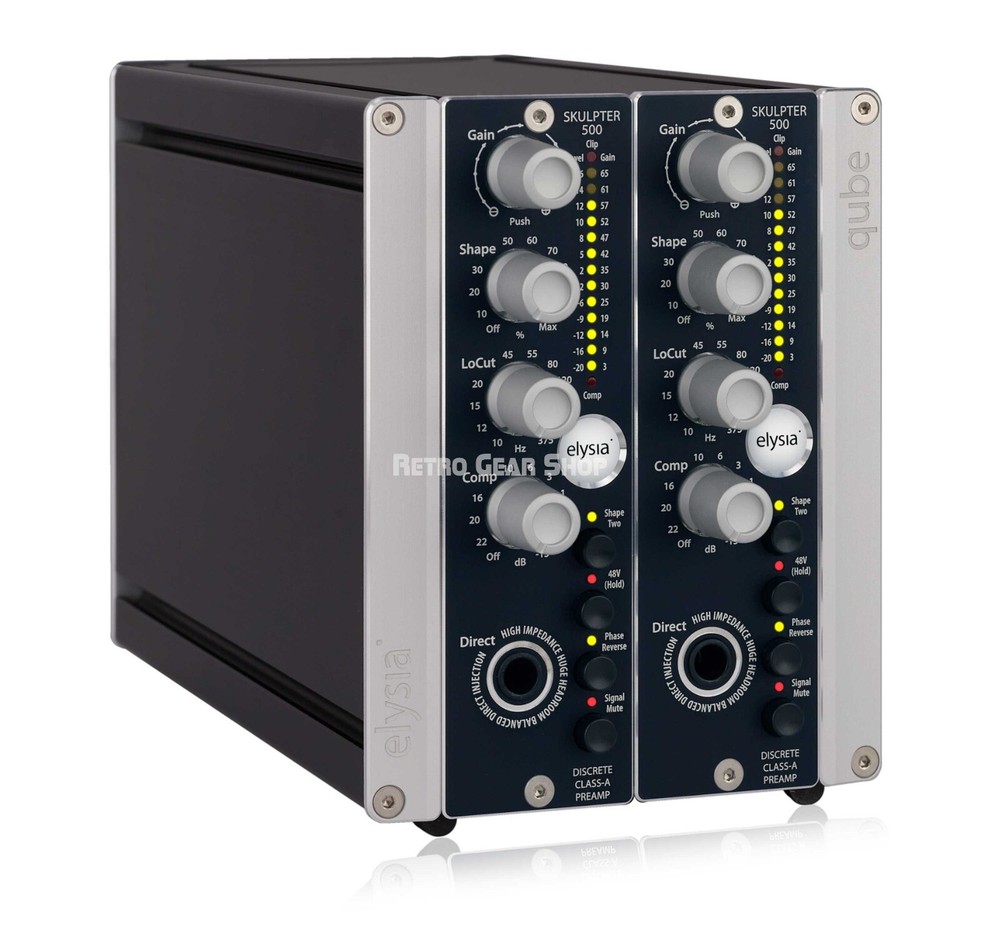 Elysia Skulpter2 Qube Microphone Preamp 500 Series