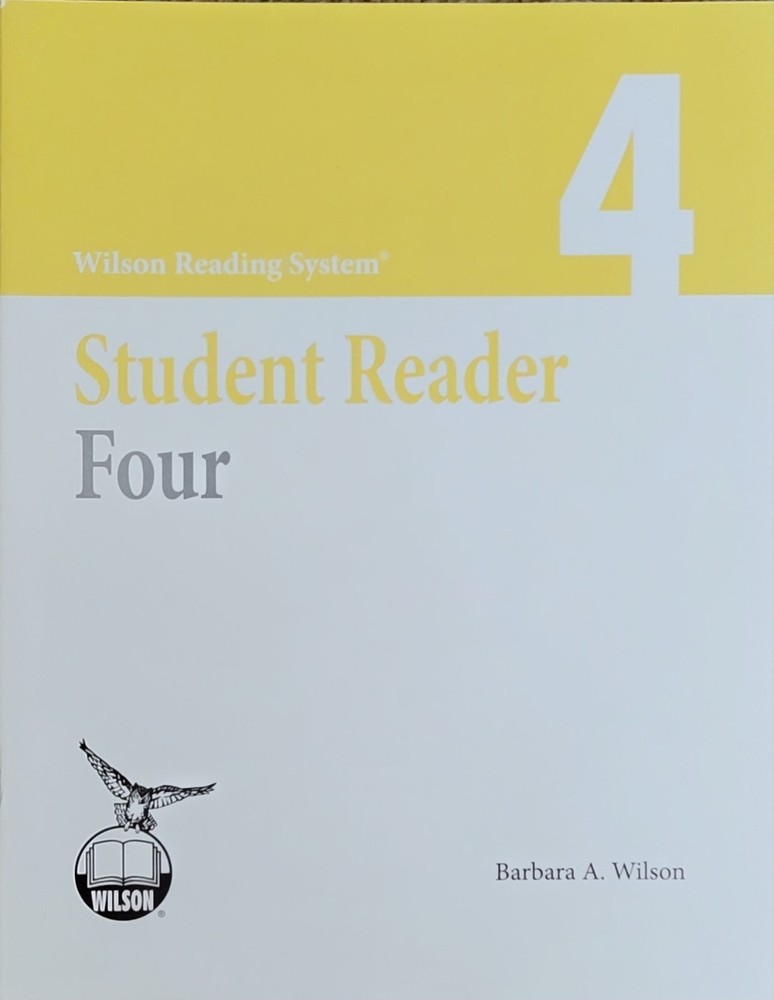 Brand New WRS Wilson Reading System 3rd Edition Step 4 Reader