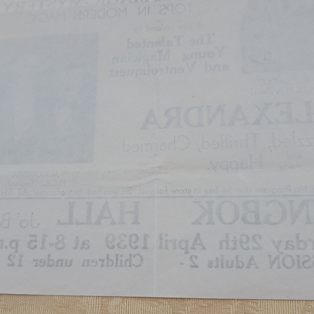 Magic Vintage Collectable Kardani The Great Broadside