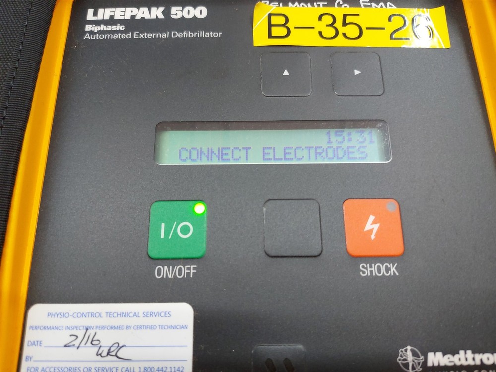 ⭐️⭐️⭐️⭐️⭐️ **AS IS** Medtronic Physio-Control Lifepak 500 AED Training System