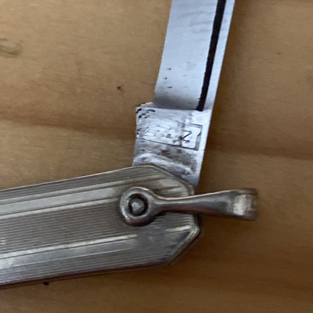 Vintage folding knife A&Z stainless