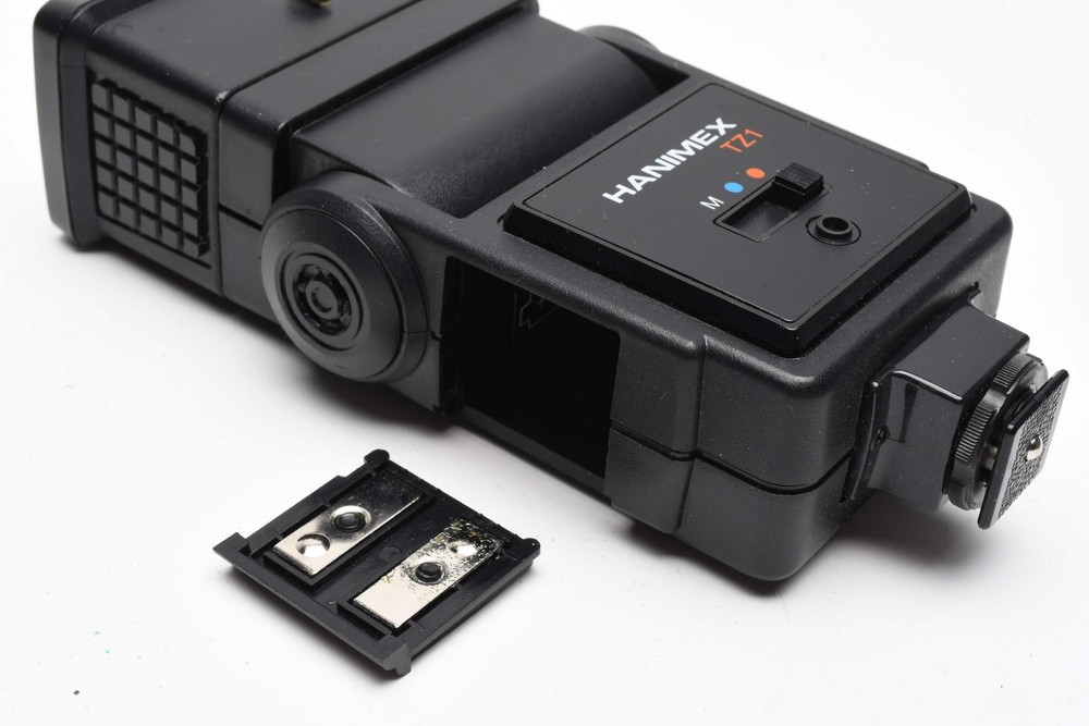 Hanimex TZ1 Shoe Mount Flash, tested, Great