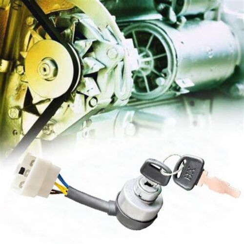 6 Wire Ignition Start Ignition Start Key Switch Start Starter for 2.5-6.5KW