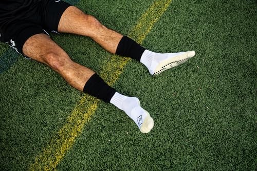 leg sleeve over 20 color variations compatible with grip socks Medium Black