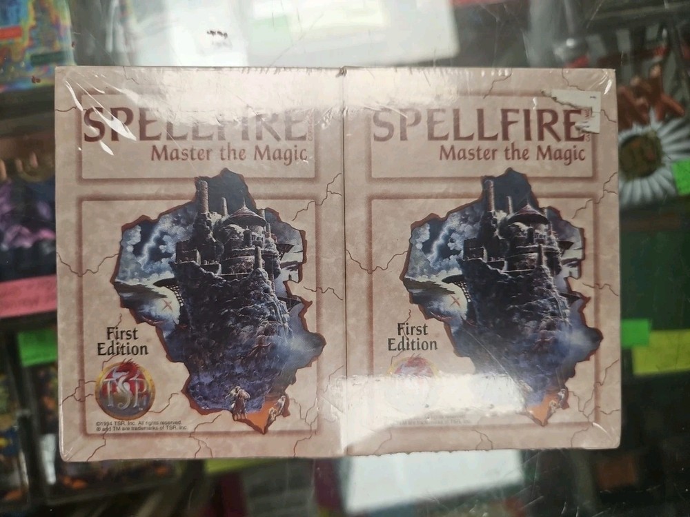 Sealed TSR 1994 Advanced D&D Dungeons and Dragons Spellfire Master the Magic