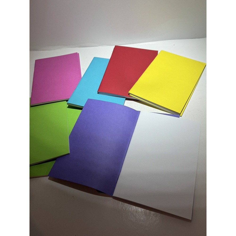 5x7 Multicolored Sketch Notebooks Pack of 12