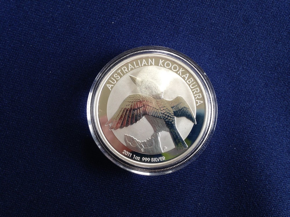 2011 Australia $1 Silver Koookaburra Gem BU One Ounce  E5972