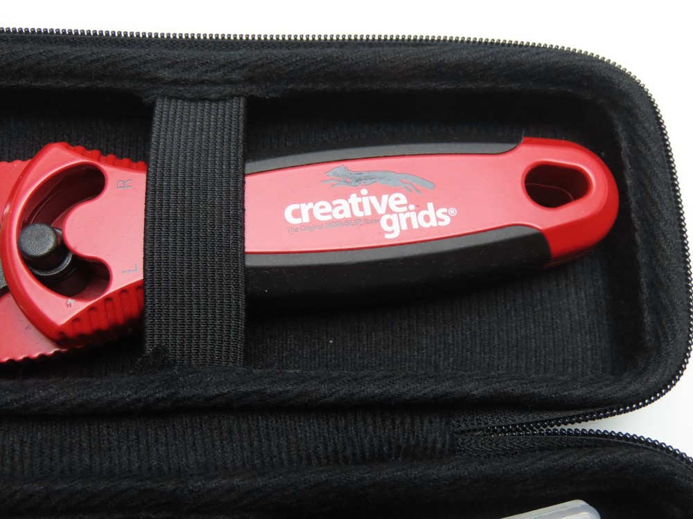 Creative Grids Rotary Cutter with Case and Blades