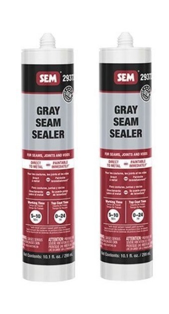 1K Seam Sealer - Gray SEM-29372 (2 Pack)