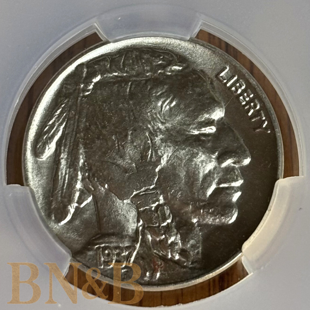 1937 CAC Buffalo Nickel MS65