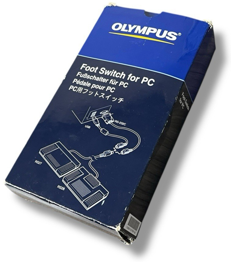 (NEW OPEN BOX) Olympus Foot Switch For PC Model RS27