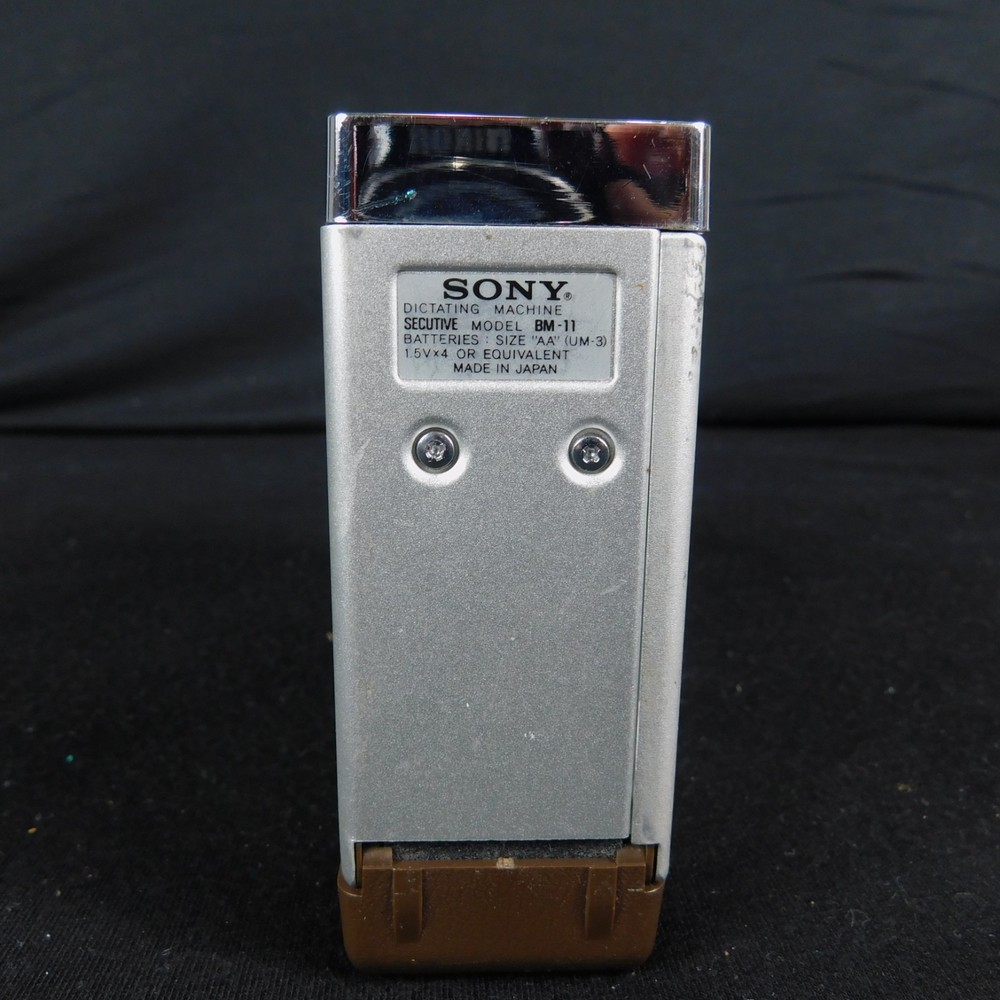Vintage Sony Walkman Secutive BM-11 Dictating Machine Recorder Untested