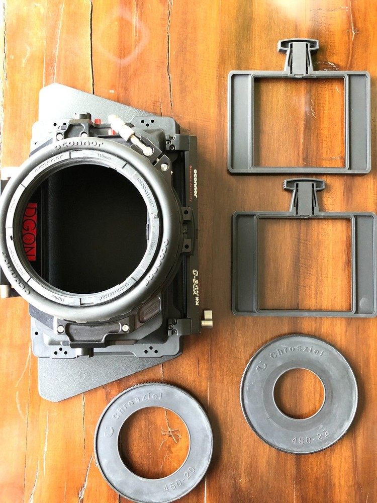OConnor O-BOX 4x5 Mattebox w/chrosiel donuts