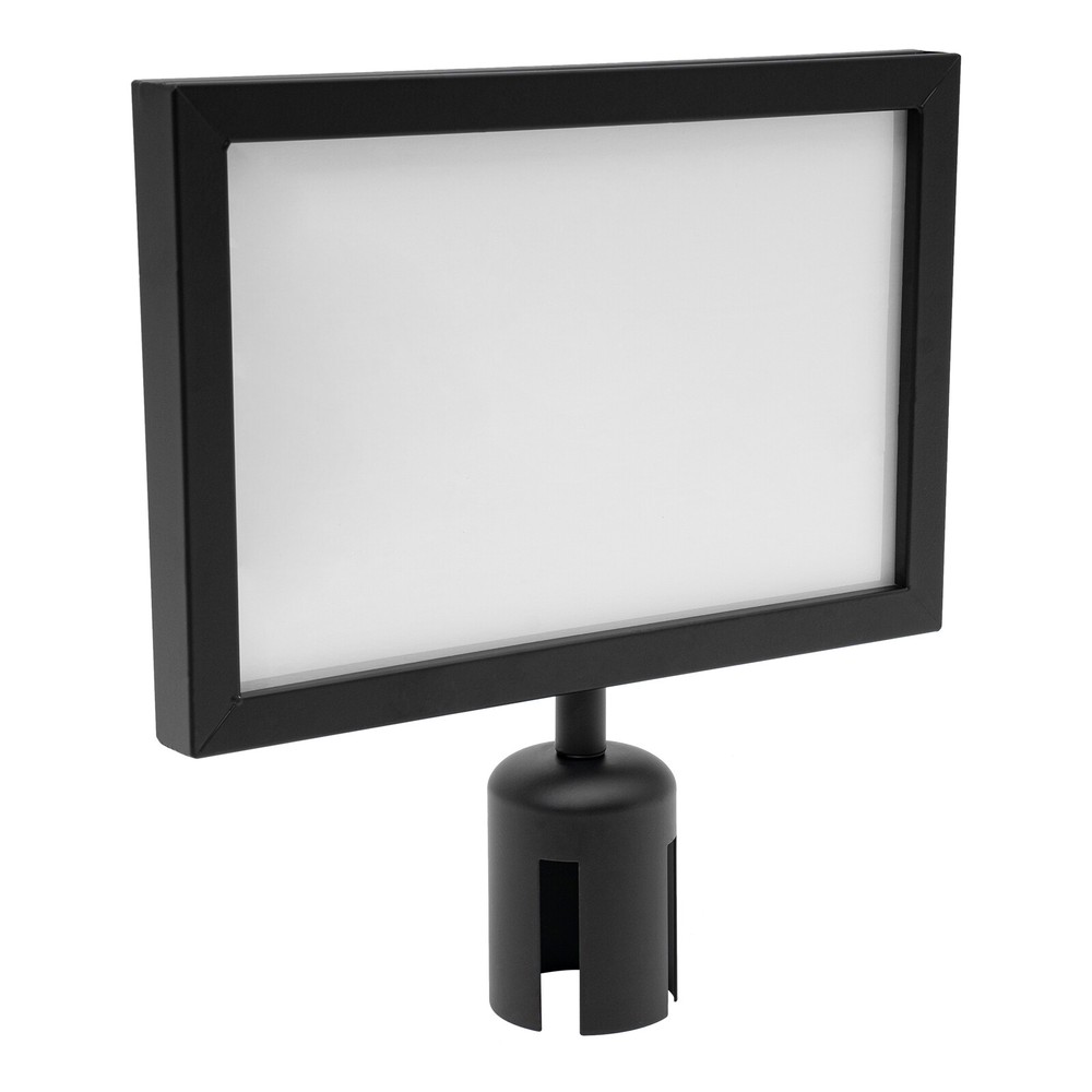 4 Pcs Sign Holder Poster Landscape Display Double Sided Sign Frame Baking Paint