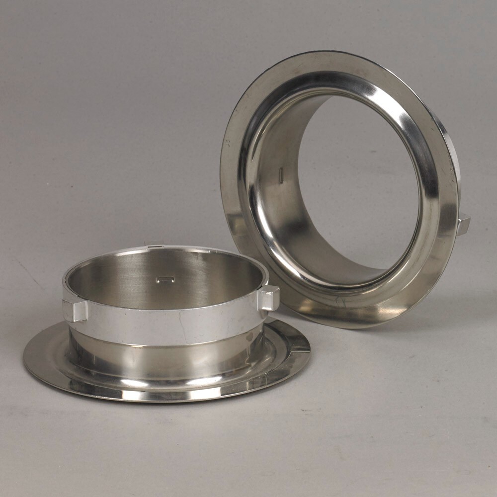 Two Calumet RD6210 Flash Head Adapter Rings