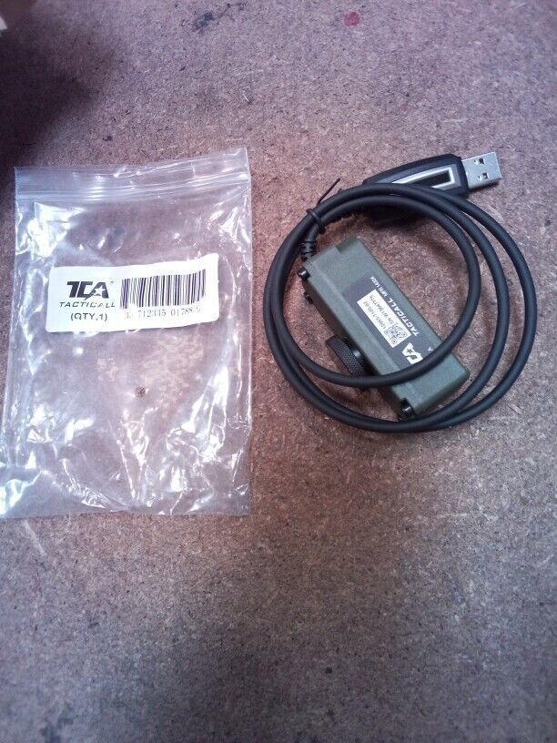 TCA PRC-152A Programming Cable USB Jack For Upgraded 15W Radio Accessories Line