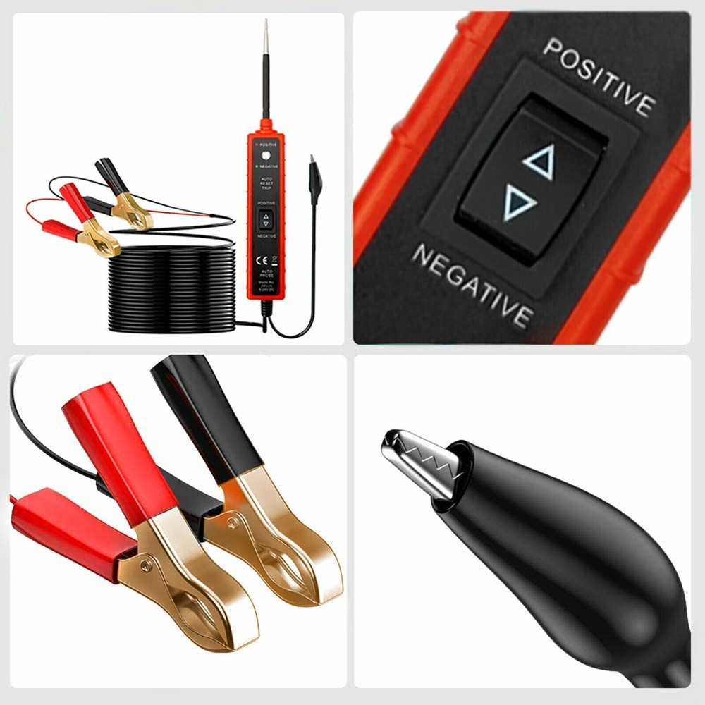 Automotive Digital Power Probe Circuit Electrical Tester Test Lead System Device