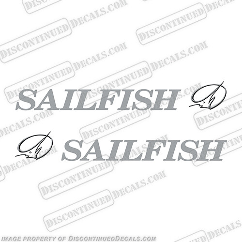 Fits Sailfish Boat Logo Decals 36"