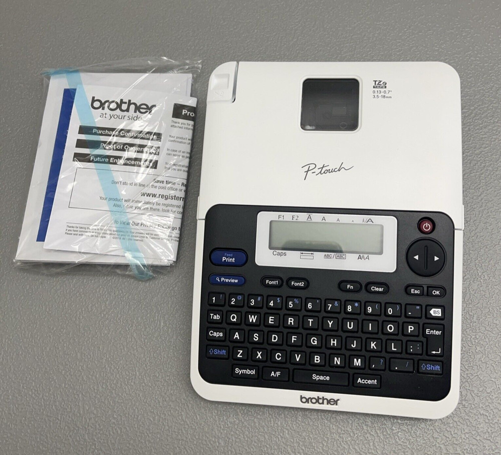 Brother P-Touch Monochrome Label Maker Printer Model PT-2040 (UNIT ONLY)