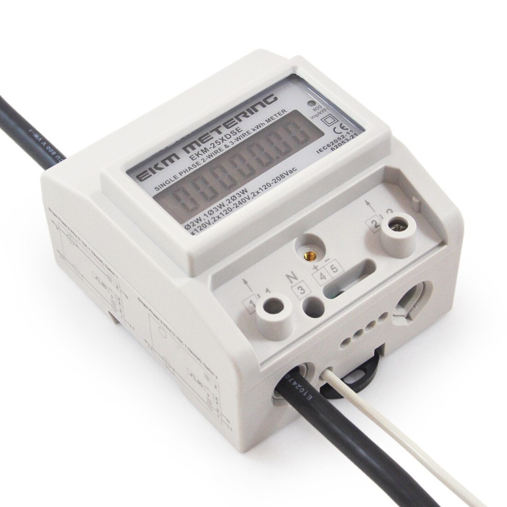 120/240V Kilowatt Hour Submeter, 100 Amp, Pulse Output #4