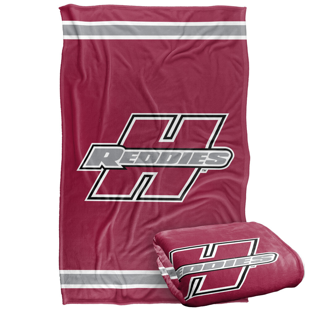 Henderson State University Primary Logo Stripes Silky Touch Throw Blanket