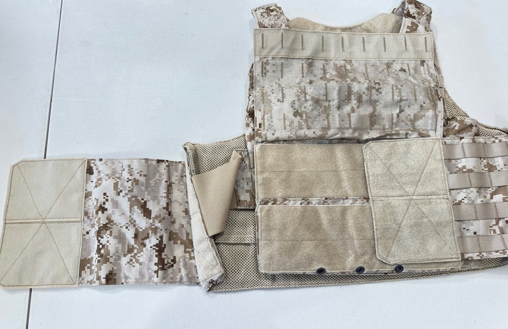 Prototype Eagle Industries Plate Carrier AOR1 Tan Webbing XL