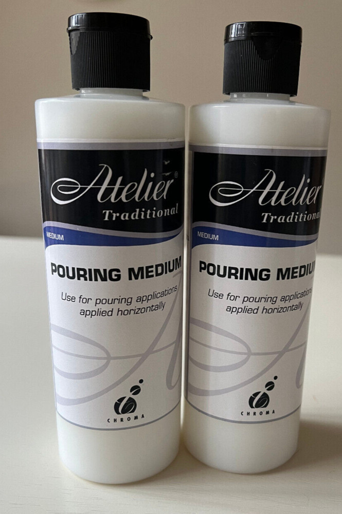 Atelier Pouring Medium by Chroma, 8.4 oz. Bottles - 2 Pack