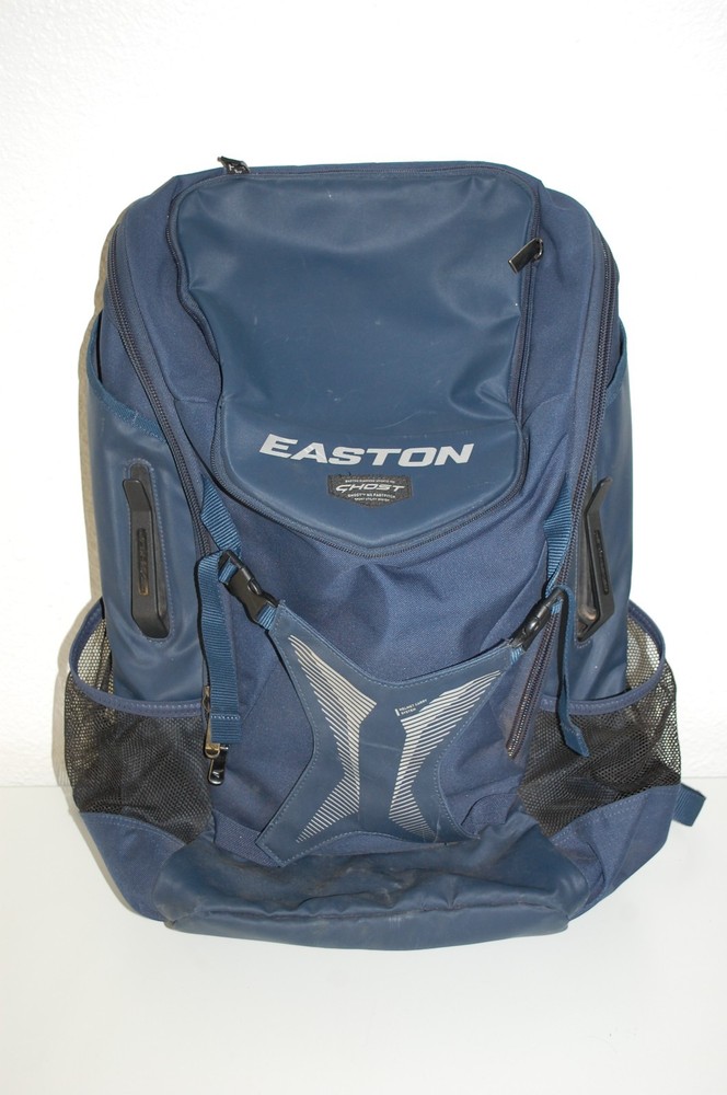 Easton Ghost Baseball Softball Backpack Blue Helmet Carry - Worn corners