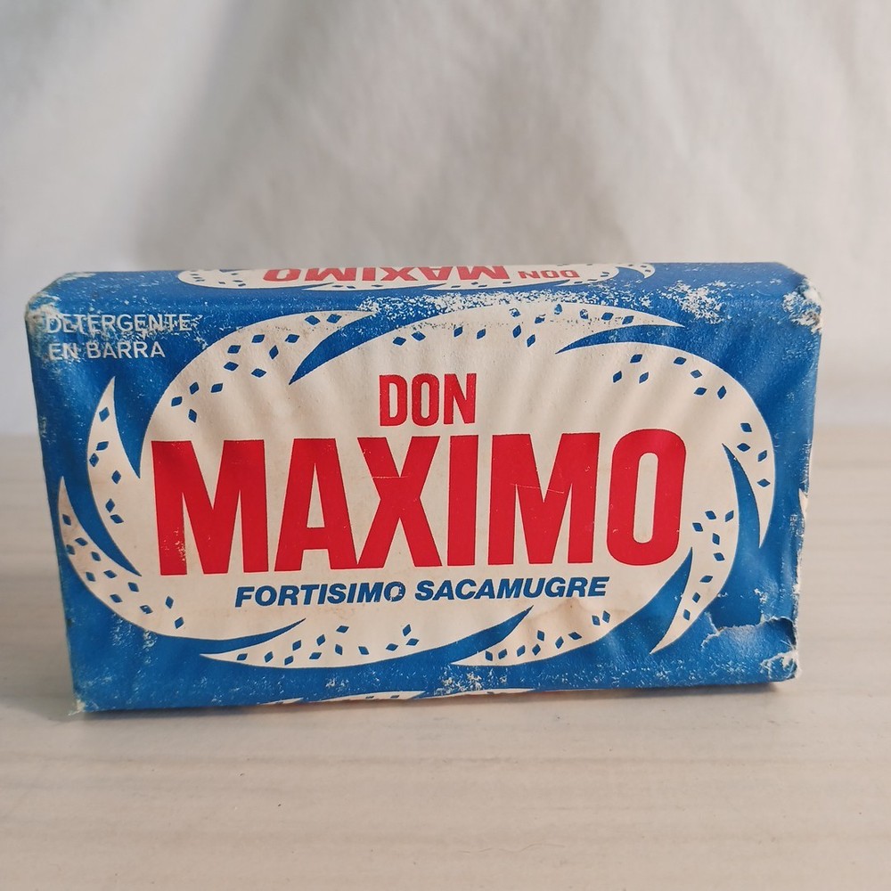 Vintage Don Maximo Laundry Bar Soap Detergent Mexico
