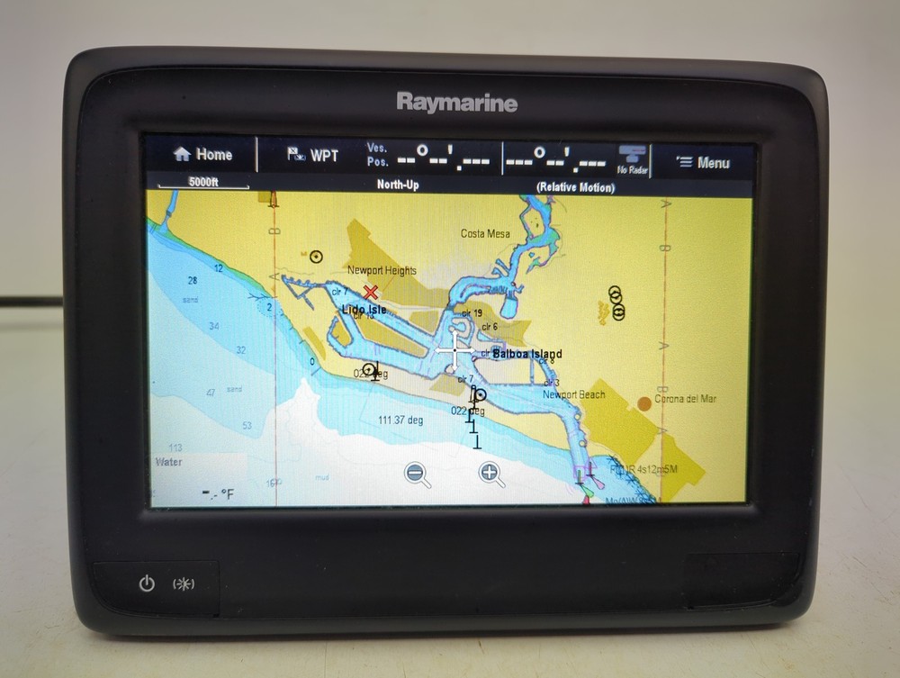 Raymarine a95 E70232 Marine 9” Touchscreen MFD Chartplotter Display with WiFi