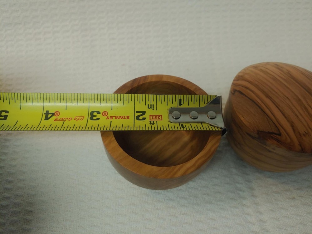 3 Swissmar wood salt keepers