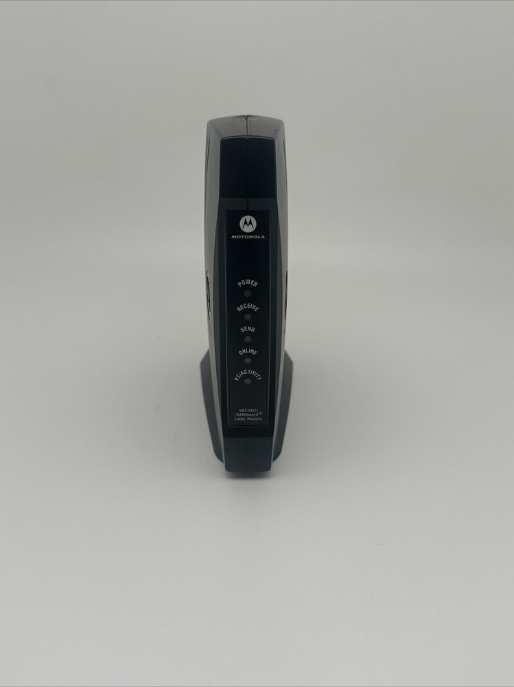 Motorola SURFboard SB5101U - Cable Modem, Input Voltage: + 12VDC ….8