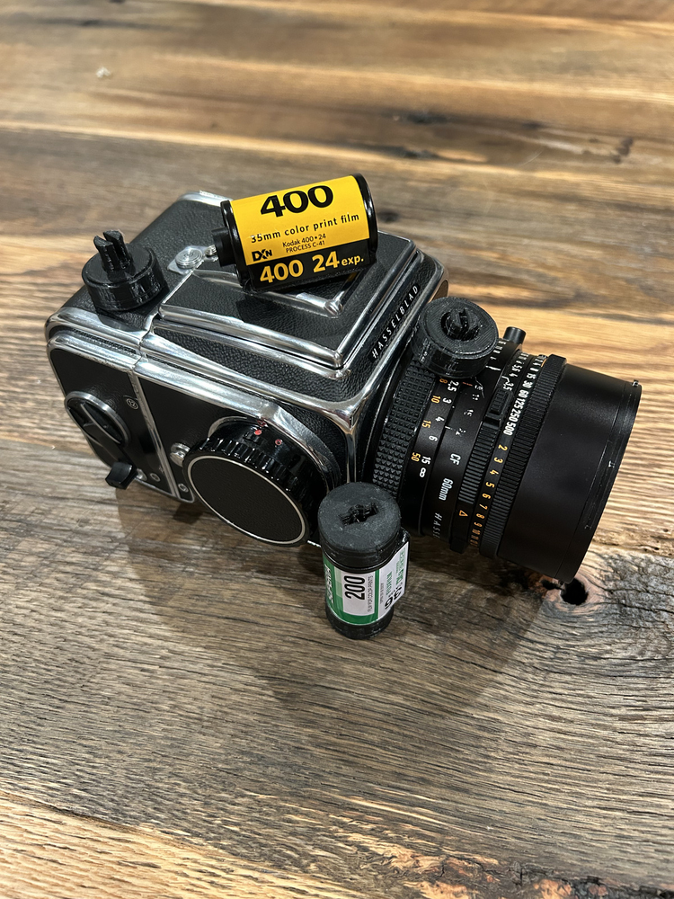 35mm to 120 Medium Format Film Adapter 3D Printed