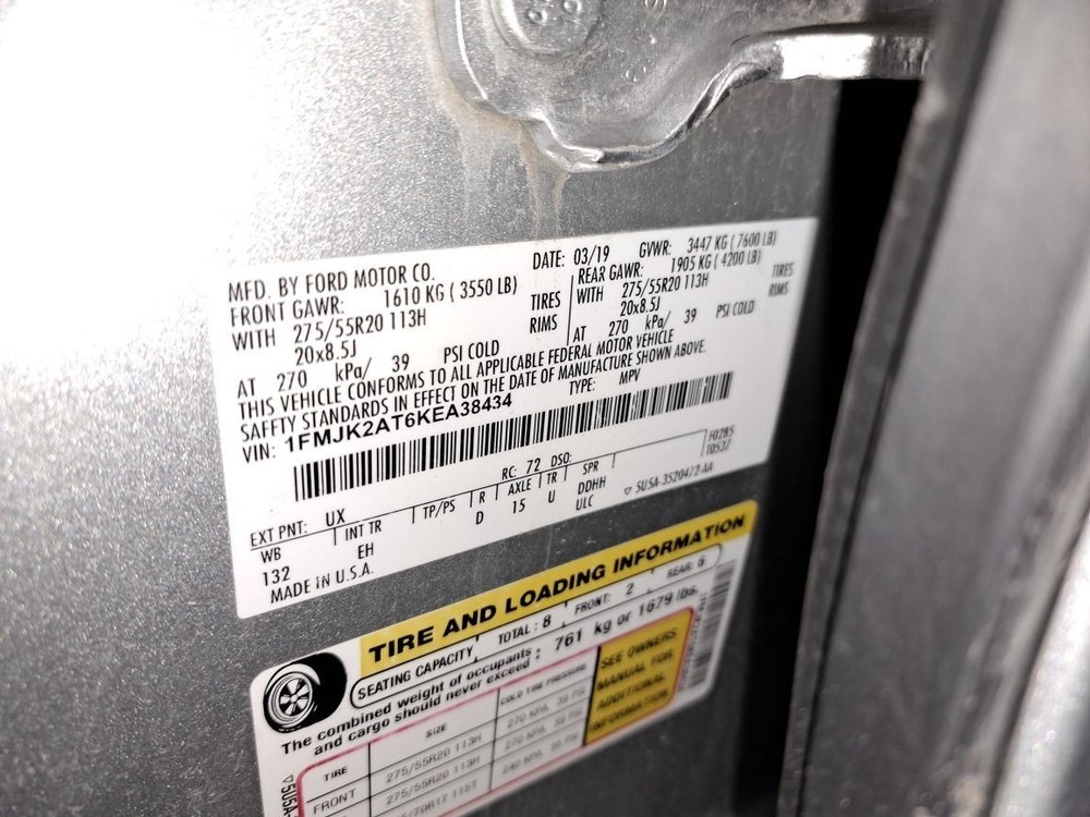 2019 Expedition Camera/Projector Sku#4183475