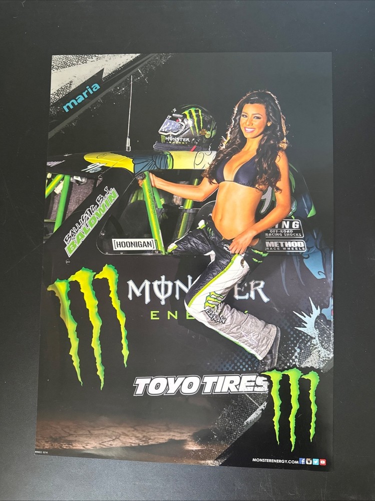 Monster Energy Girl Posters