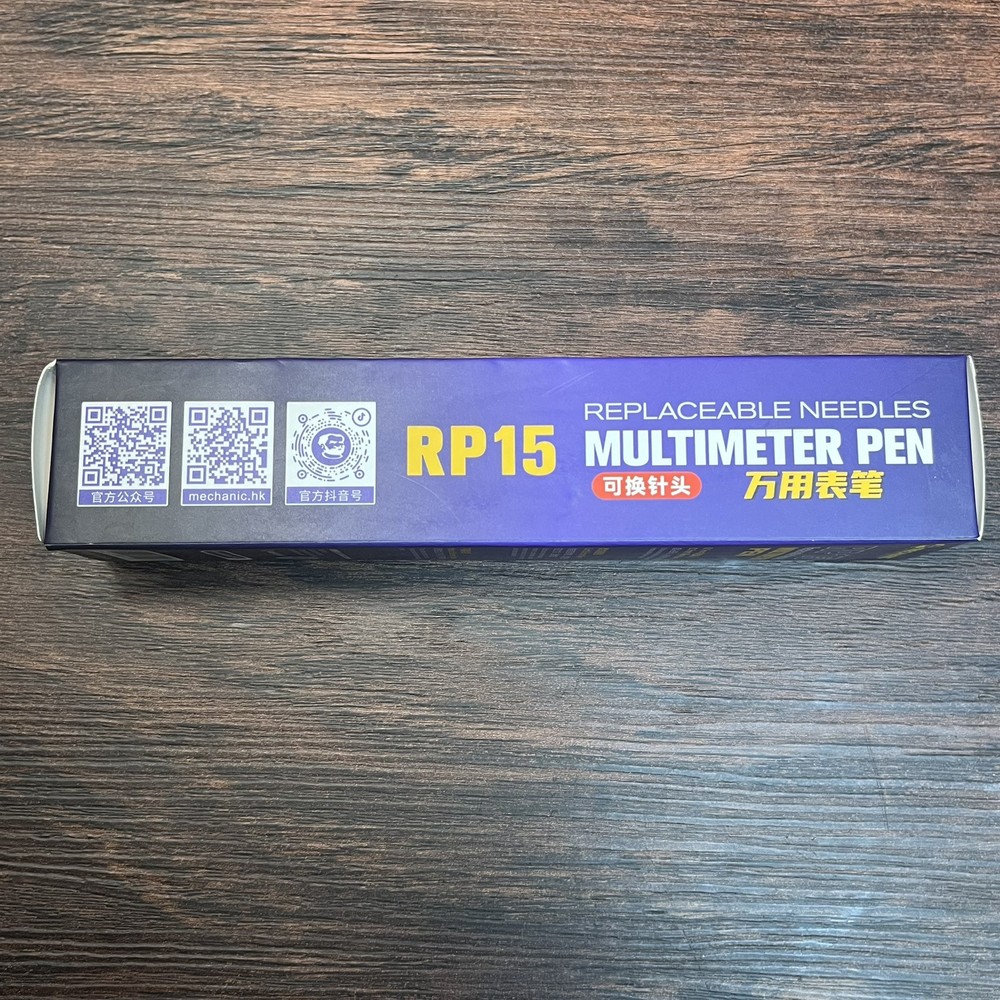 Mechanic Precision Multimeter Probe Set With Replaceable Tips