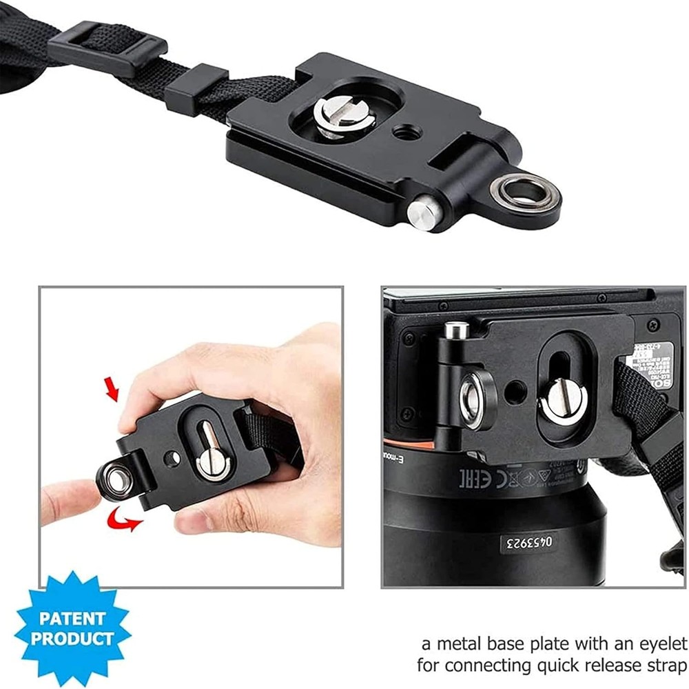 40MM Universal Arca Swiss Quick Release Plate, Black