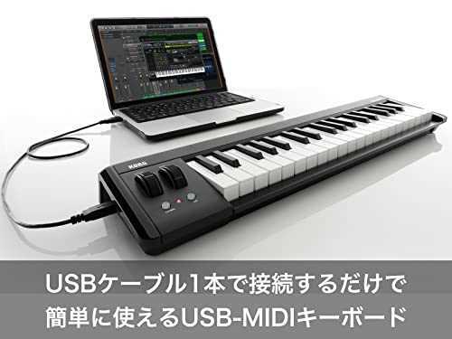 KORG Microkey-25 kMIDI Keyboard Controller USB Pass Power DTM Plug -in attached