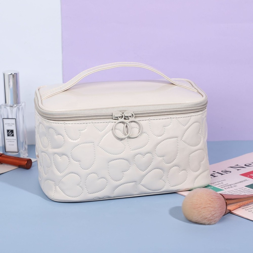 Professional Large Makeup Bag Cosmetic Case Storage Handle Organizer Travel Kit