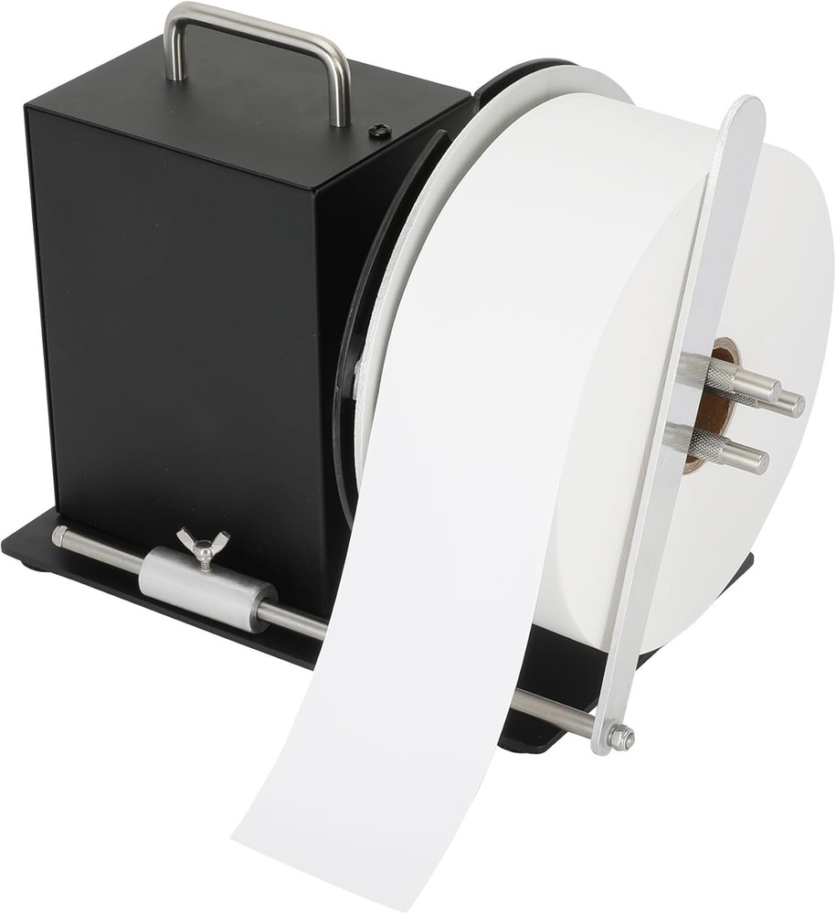 Automatic Label Rewinder, Supports 1", 1.5", 3" Core Holder, Adjustable Speed