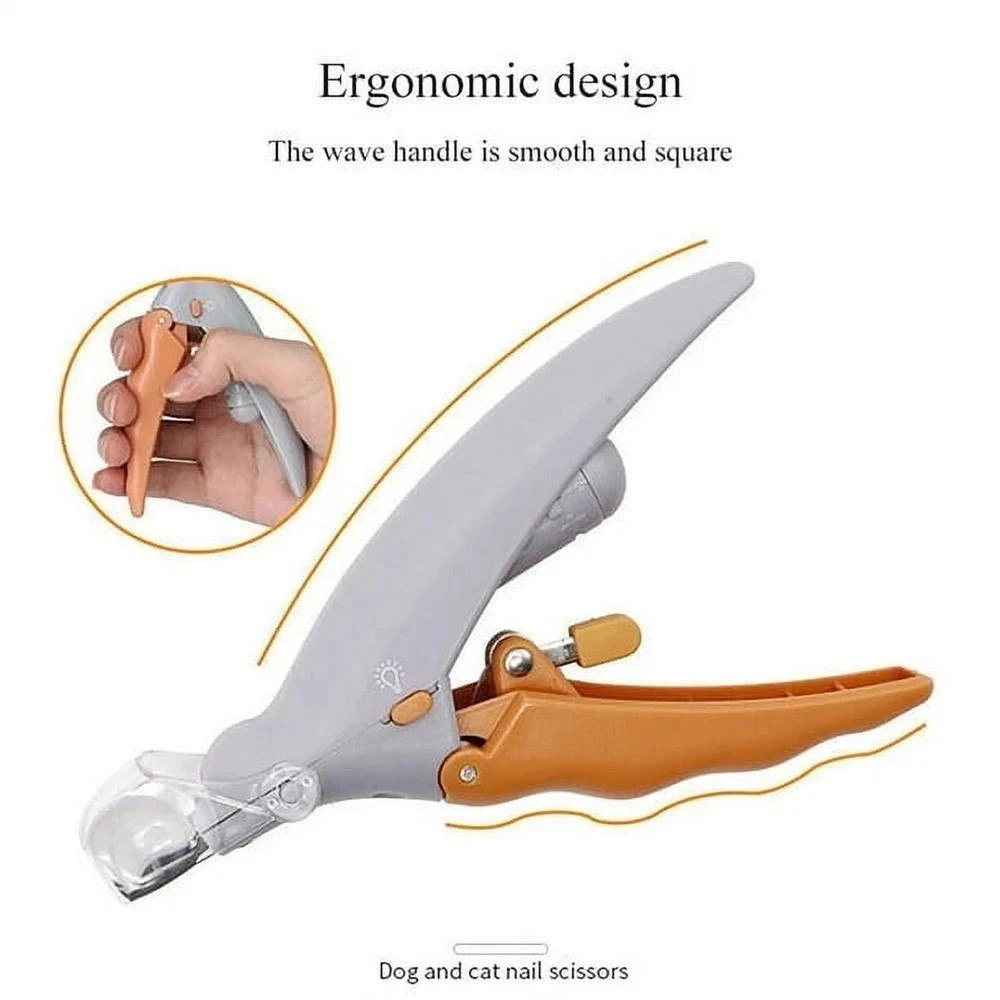 Professional Dog Nail Clippers With Led Light