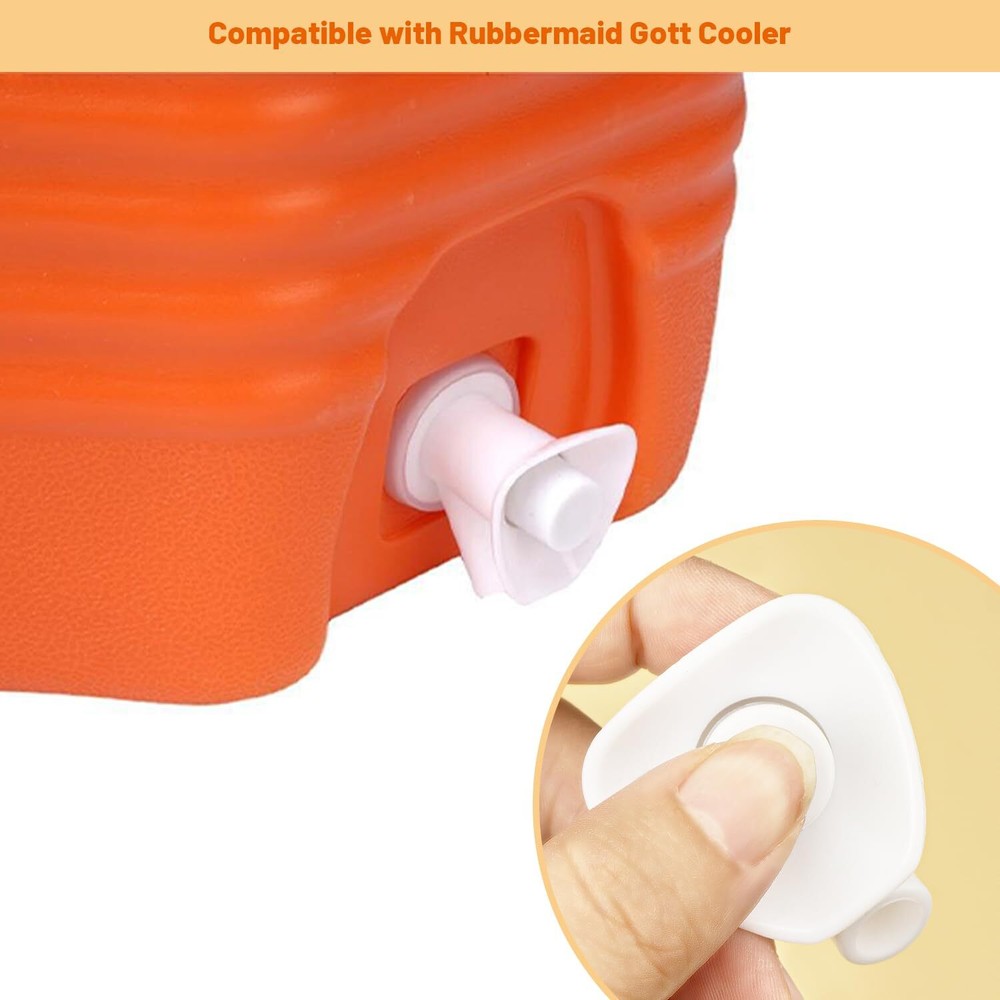 3 Pcs Push Button Spigot Water Jug Spigot Replacement for Water Jugs Coolers